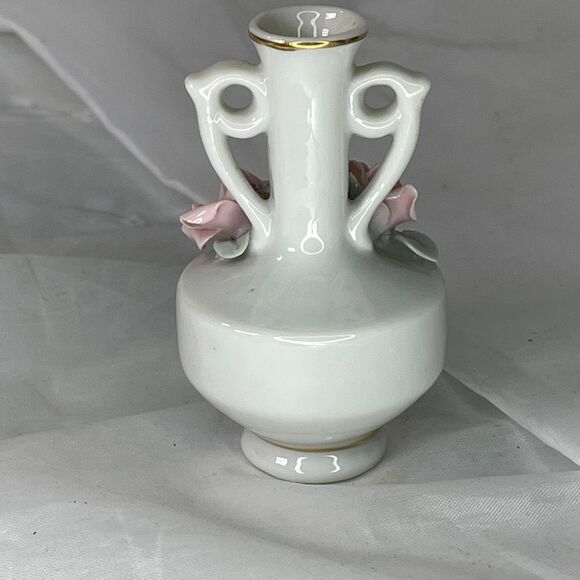 M/K hand painted vintage miniature bud vase . - Picture 5 of 5